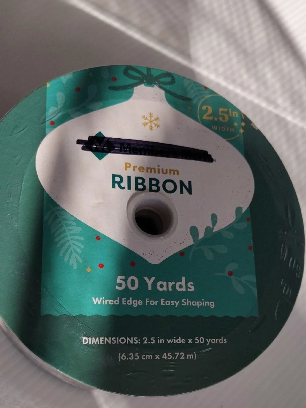 Festive Red Truck Holiday Ribbon - Special Delivery -2.5 IN X  50 YARDS WIRED
